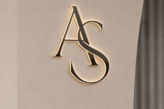 create 3d name logo