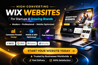 design, redesign, and optimize your wix website, wix studio, and seo expert