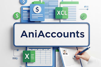 handle ap bookkeeping and excel accounting reports