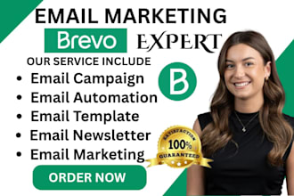 setup brevo email campaign newsletter brevo automation email template form page