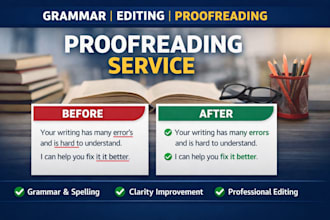 do fast and accurate proofreading