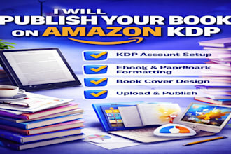 publish book on amazon kindle KDP, book formatting, amazon kdp book publishing