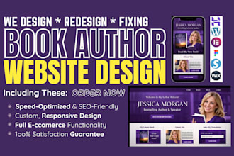do book author website ebook website wordpress landing page author landing page