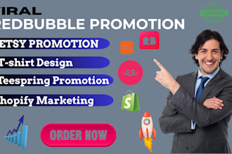 do redbubble store setup and boost traffic