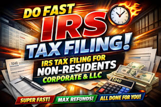 do fast irs tax filing irs tax filing for non residents corporate and llc