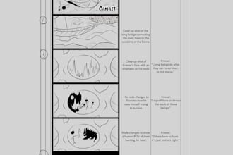 create storyboards for your anime project