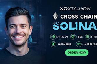 build cross chain token bridge with layerzero hyperlane wormhole on solana monad