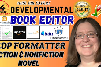 developmental edit, proofread fantasy novel, fiction and nonfiction memoir edit