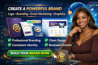 business website branding, logo, graphic design, email marketing, , maintenance