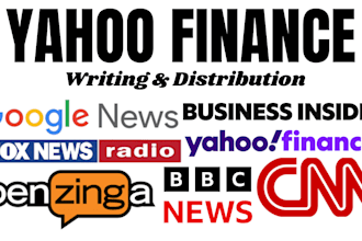 do expert press release distribution and writing on yahoo finance pr