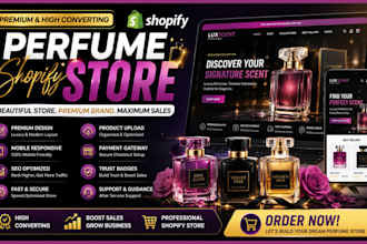 design perfume website fragrance store perfume shopify store oud cologne store