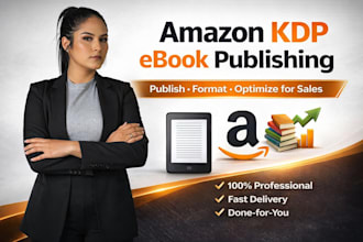 publish and optimize your amazon KDP ebook for maximum sales