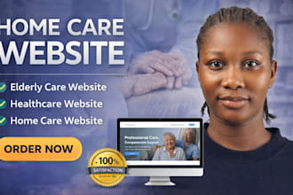 home care website, home care leads, home care logo, homecare, healthcare website