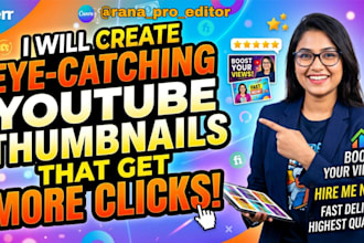 design viral youtube thumbnails for long and shorts videos