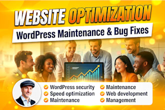 manage and optimize your wordpress website