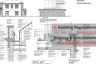 draft UK building regulations construction drawing