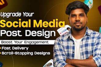 create scroll stopping post designs