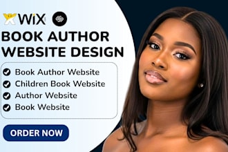 wix book author website wix website redesign author landing page book website