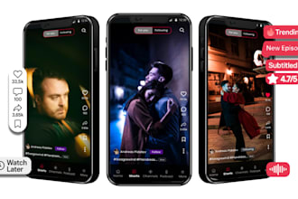 develop vertical ai video drama app, short ai drama video streaming app