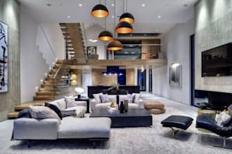 do interior design for home living spaces