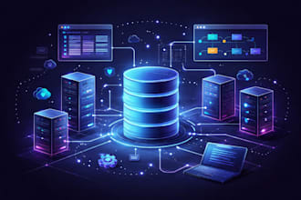 design and create optimized mysql cassandra postgresql databases
