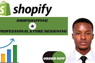 dropshipping, designing and redesigning your store