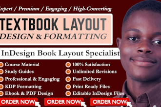 design booklets textbook workbook and educational learning materials in indesign