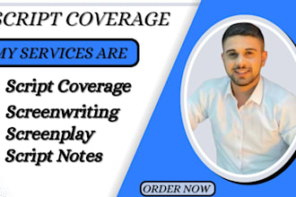 provide industry standard script coverage and feedback