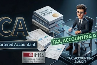 do accounting ,audit and taxation  as a chartered accountant