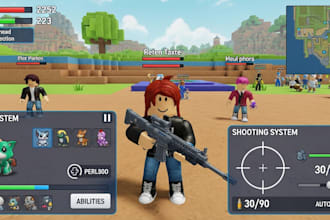 create custom roblox lua scripts, game systems and fix your roblox scripting bug