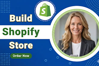 build shopify store or dropshipping ecommerce store