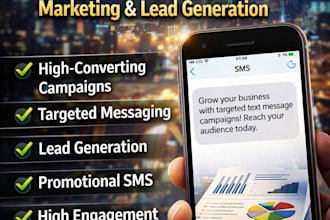 run bulk SMS campaigns for mca, lenders, and b2b lead generation