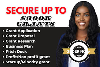 do small business grant writng, non profit grant research, business plan