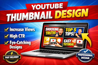 design eyecatching youtube thumbnails that increase views