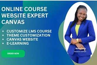 design a kajabi online course website with sales funnel