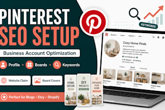 set up and optimize your pinterest business account for SEO