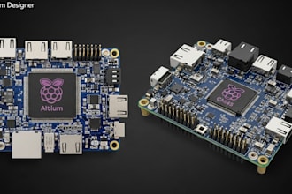design cm4,cm5,raspberry pi, pcb and carrier board development