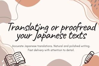translate english to natural japanese for business or sns
