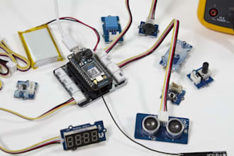 build embedded systems, iot device programming firmware for arduino esp32 stm32