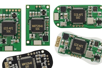 design miniature medical wearable pcbs with nrf52840 and ecg afe