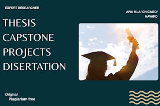 do capstone research, apa paper, masters research, and phd proposals
