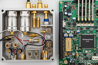build rf hardware prototype and wireless communication pcb