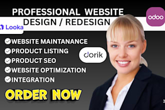 looka website design looka website redesign dora dorik website odoo duda website