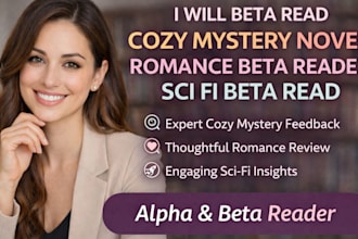 beta read cozy mystery novel romance beta reader sci fi read fantasy alpha read