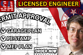 licensed engineer, USA pe stamp approval