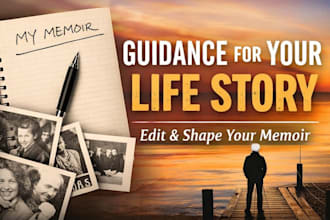 give your memoir clarity, flow, and emotional impact