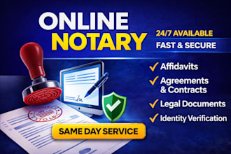 do online notary, remote notarization, notarize documents fast