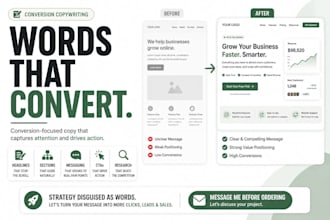 write high converting landing page copy for your business