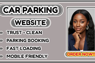 car parking website, airport parking website, parking booking website