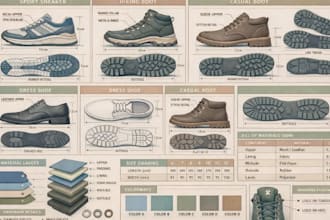 create sneaker boot athletic casual shoe techpack with cad flat ready production